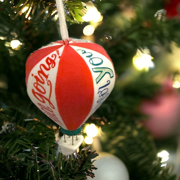 Hallmark Keepsake “Congratulations” Hot Air Balloon Christmas Ornament 2016 NIB - Picture 8 of 9